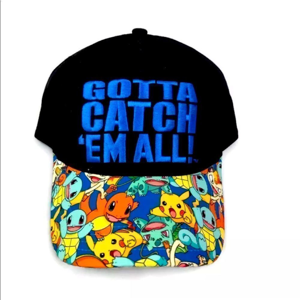 Pokémon Gotta Catch 'Em All Snapback Hat‎
